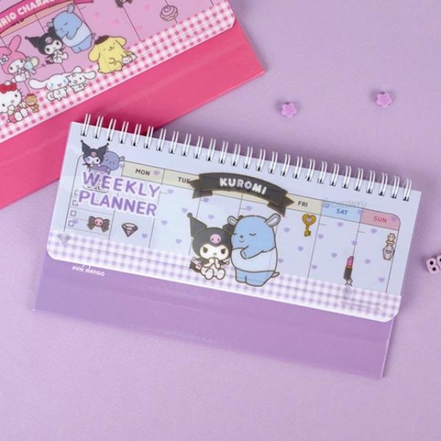 [SanrioKorea] Kuromi Weekly Planner (2 types)