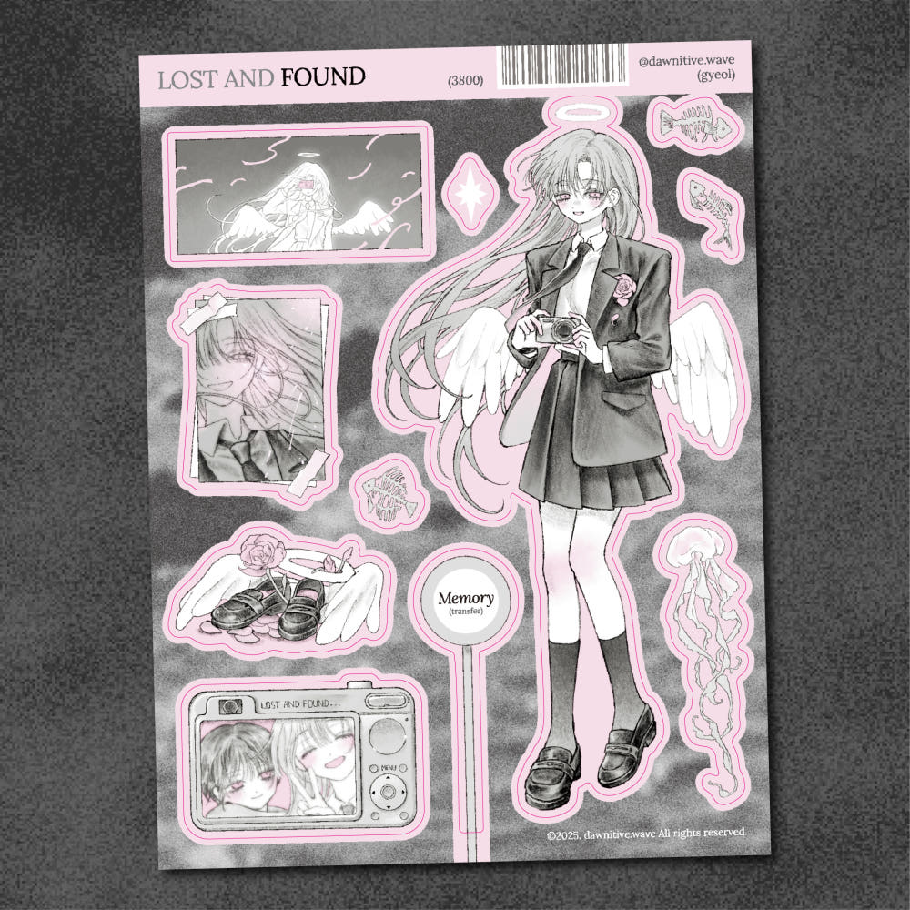 [Gyeol] Found Sticker Sheet