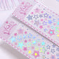 [Pearly Button] Aurora Pink Star Deco Sticker Sheet