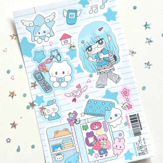 [Catdabang] My Diary Seal Sticker Sheet