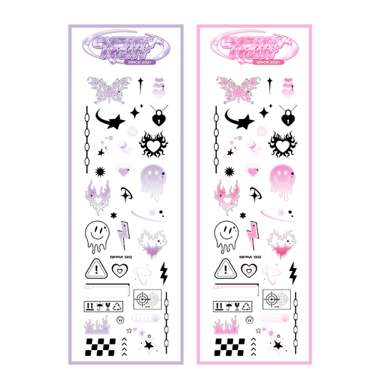 Deco Stickers Korean, Stick Label, Stationery