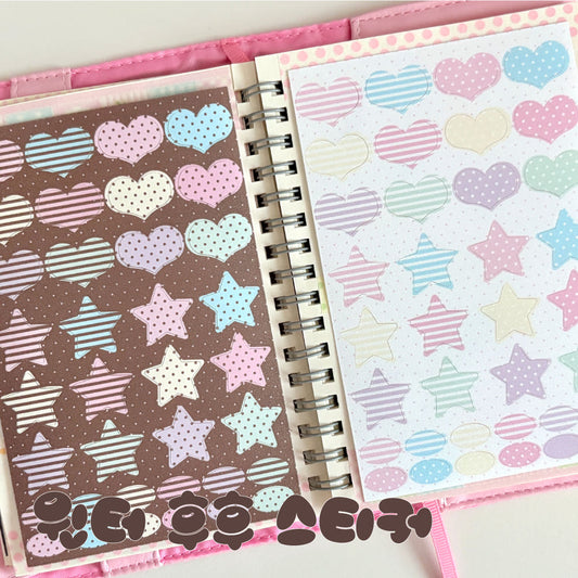 [Sweets Shop] Winter Huhu Sticker Sheet (2 Options)