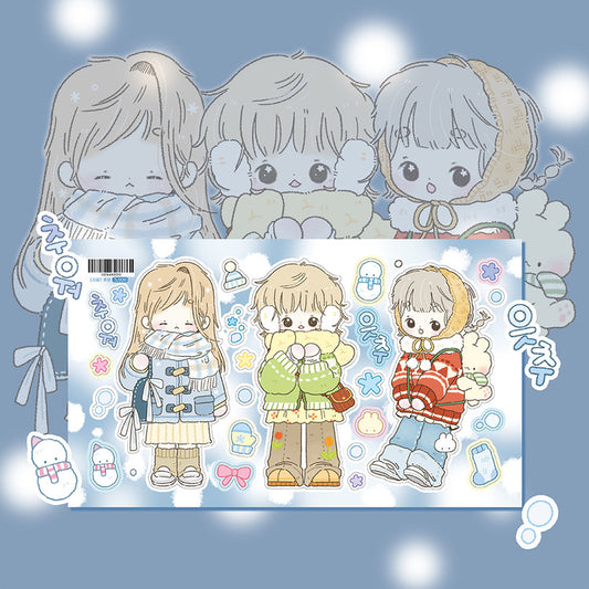 [Jeeyoom] Cold Sticker Sheet