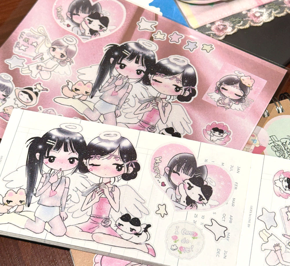 [Nanasmood] Angel’s Plan Sticker Sheet