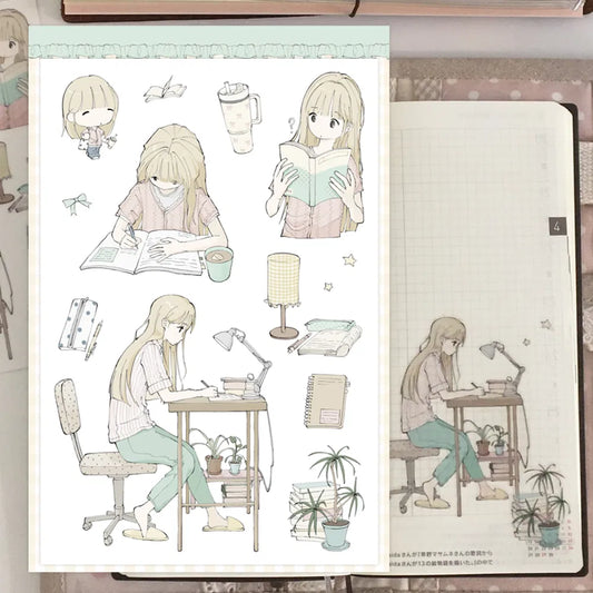 [Soso Hehe] Let's Study Sticker Sheet