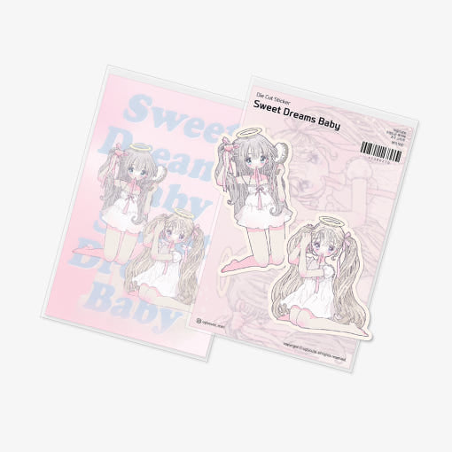 [Ugly Cute] Sweet Dreams Baby Die Cut Sticker Set