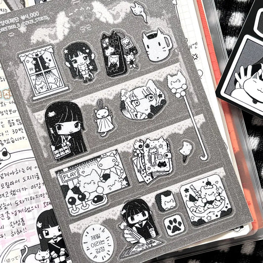 [Zkzk Studio] Cat Altar Sticker Sheet