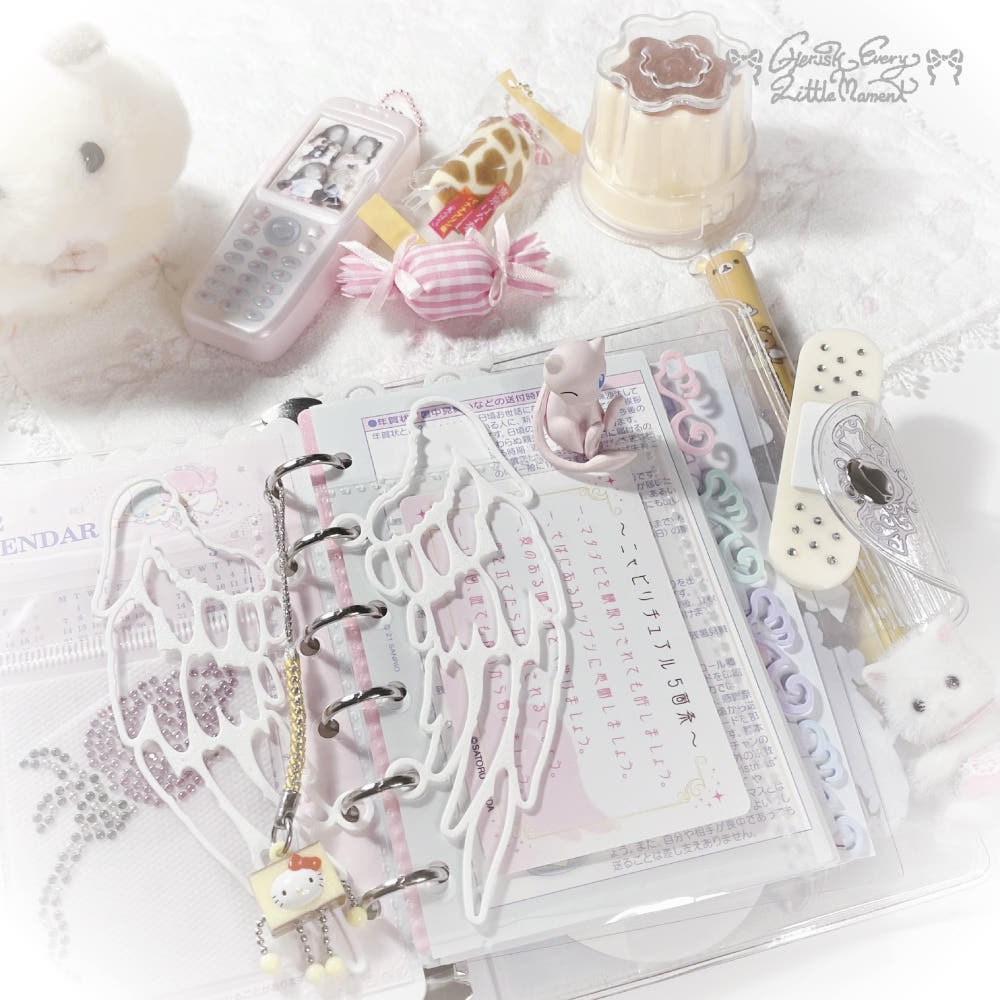 [Cherish 203] Angel Wing Index Holder