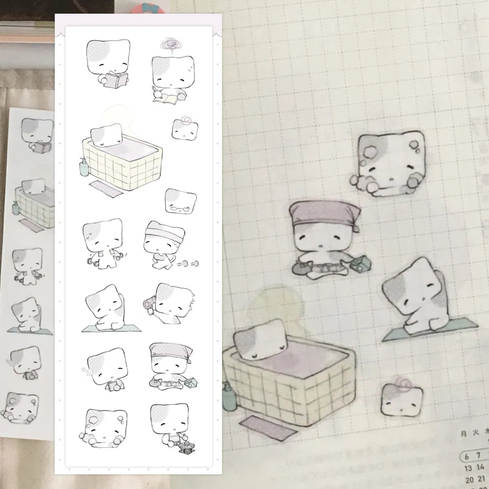 [Soso Hehe] Doing My Best Every Day Sticker Sheet