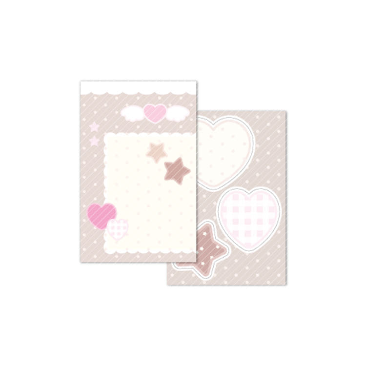 [Coral Tree] Milk Chocolate Memo Sticker Pack