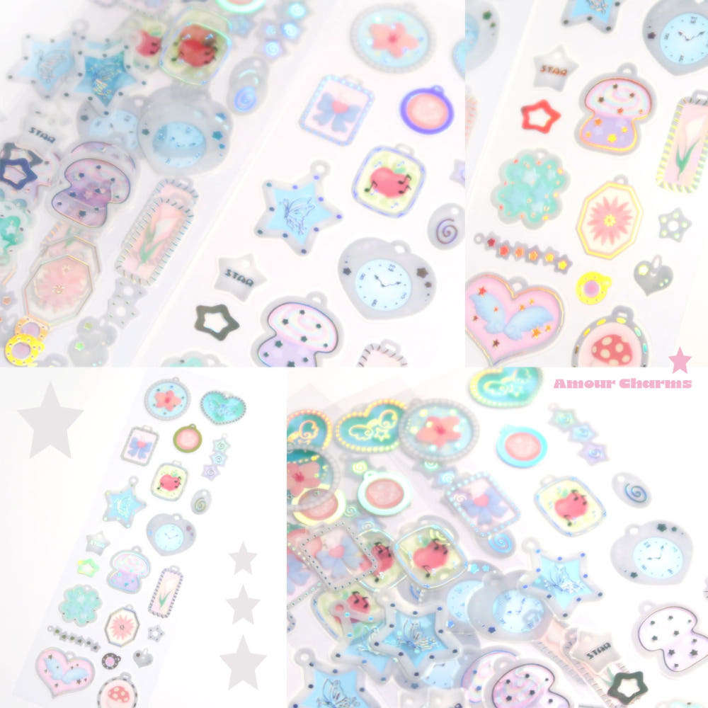 [St2krs] Amour Charms Deco Sticker Sheet