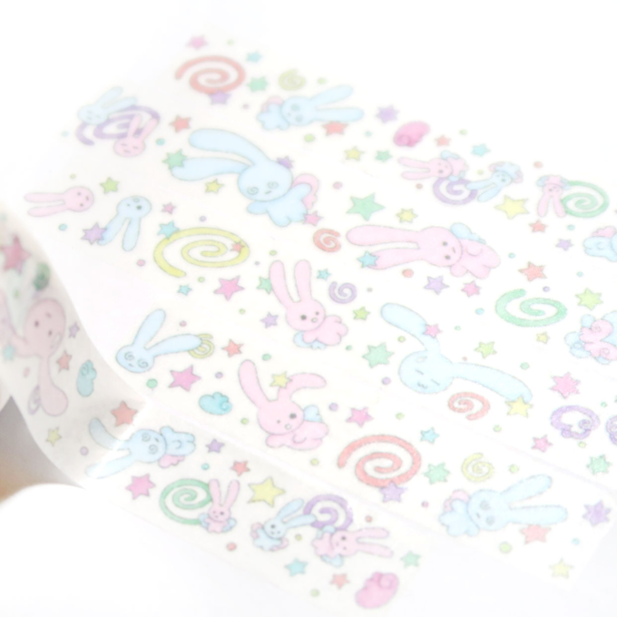 [St2krs] Dizzy Bunny Washi Tape
