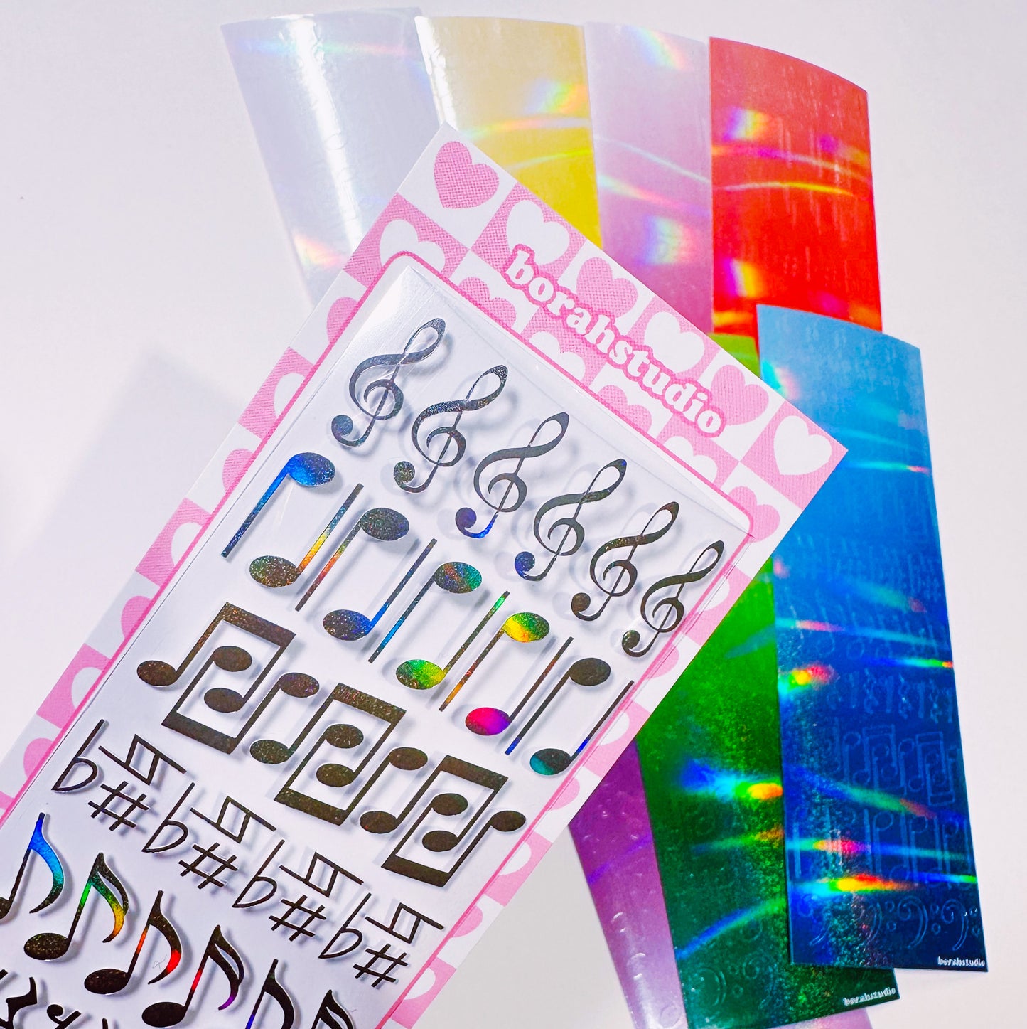 borahstudio Gradient Musical Notes (8 colors)