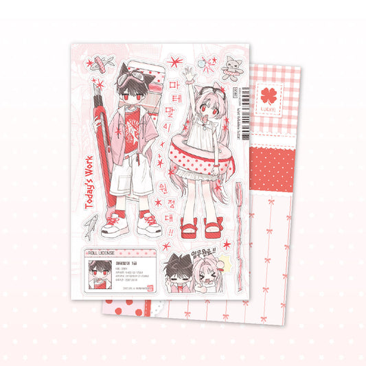 [Chocozy Family] Washi Tape Sticker Sheet