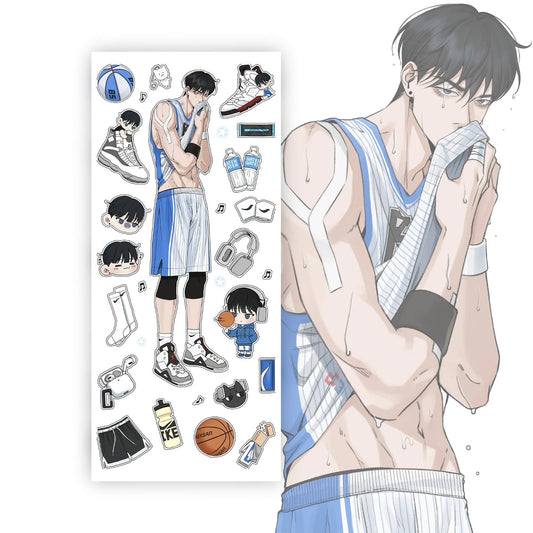 [Team Baeksan] Woojin Basketball Sticker Sheet