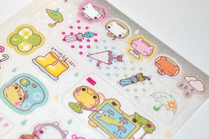 [Happy Nyang Day] Cloudy Day Sticker Sheet