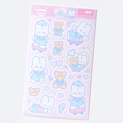 [Floro Studio] BIG Overall Deco Sticker