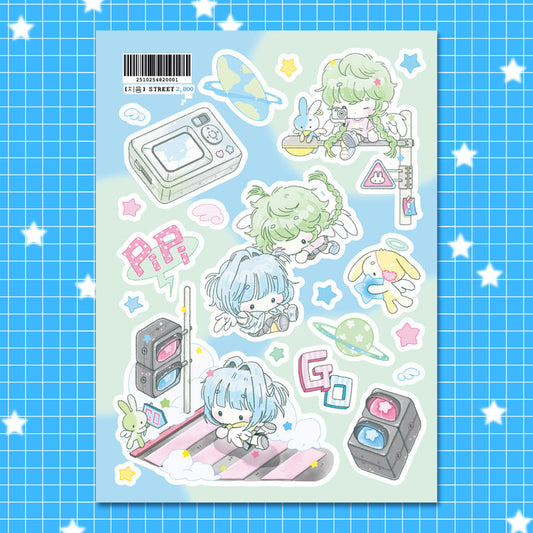 [Jeeyoom] Street Sticker Sheet
