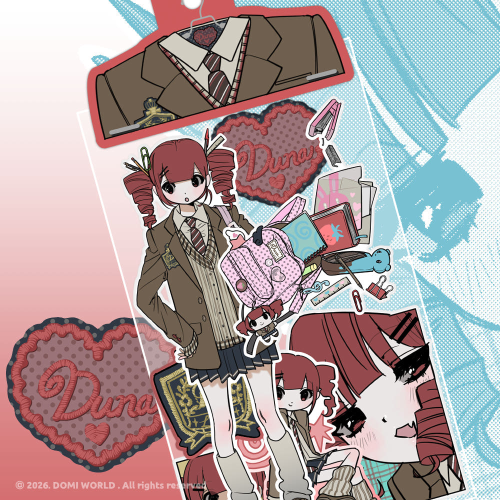 [Domi World] Student Duna Sticker Pack