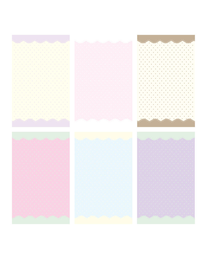 [Loverspickme] Lace Memo Sticker Set