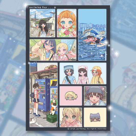 [Guriming] Guriming Day 3 Sticker Sheet