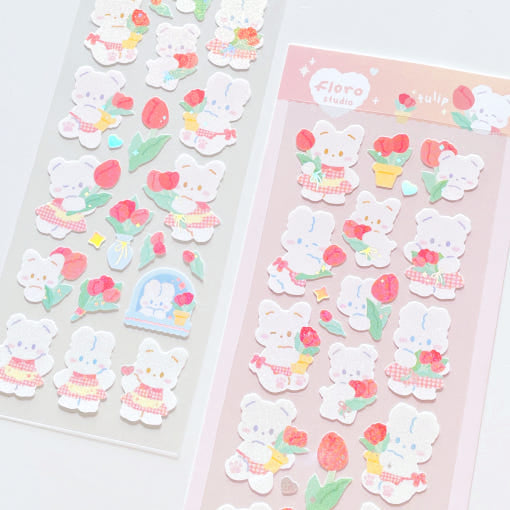 [Floro Studio] Tulip Deco Sticker