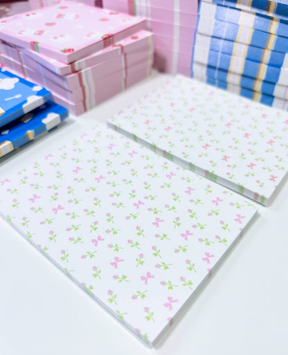 [borahstudio] Coquette Rose Memo Pad