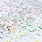 borahstudio Gingham Confetti Deco Stickers (9 colors)