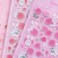 [Angora Lora] Rose Sticker (2 colors)