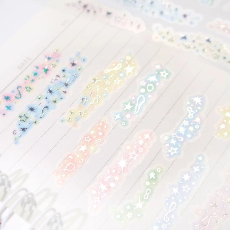 [St2krs] Stardust Flowy Kiss Cut Tape