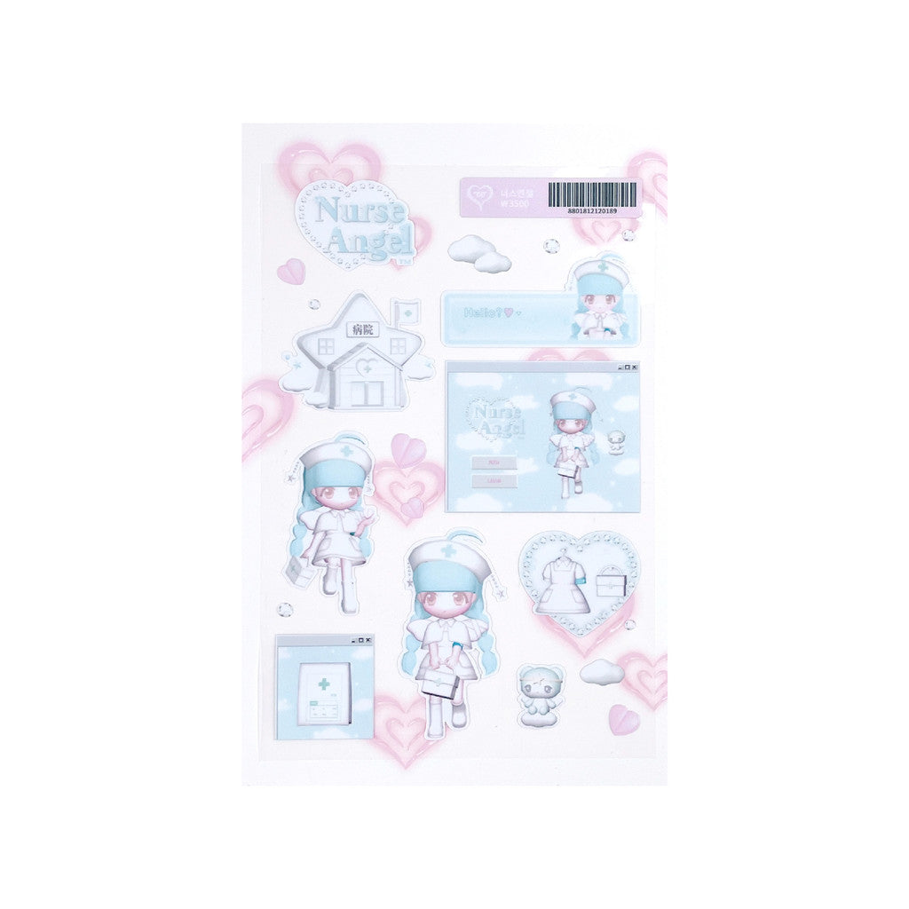 [Coral Tree] Nurse Angel Deco Sticker