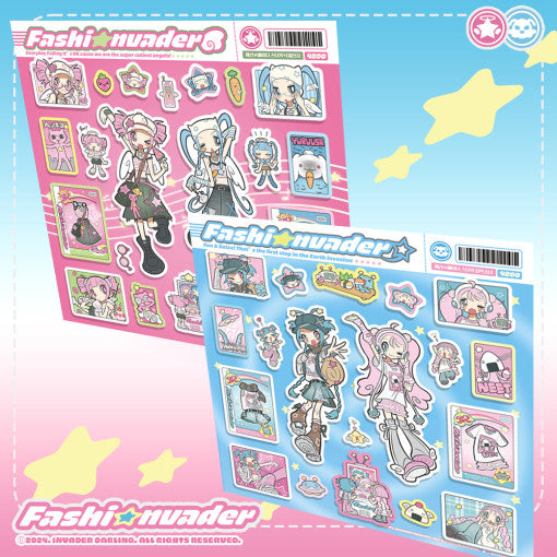 [Invaderdarling] Fashion☆Vader Hologram Sticker (2 styles)