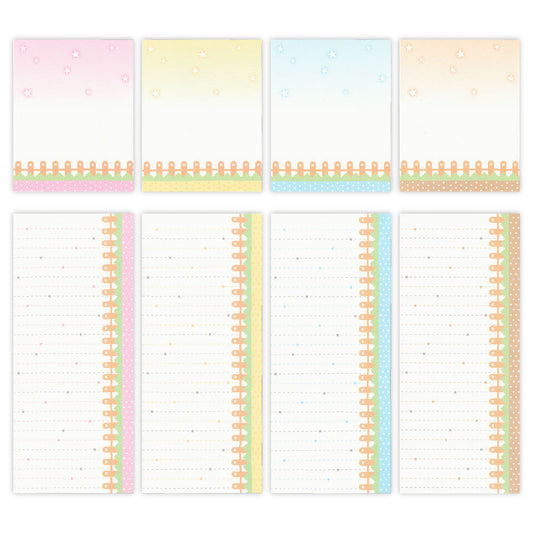 [A Scoop of P] Fence Memo Sticker Pack (2 Options)