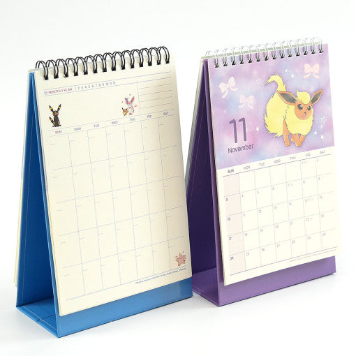 [Pokemon Korea] 2024 Eevee Desk Calendar (2 styles)