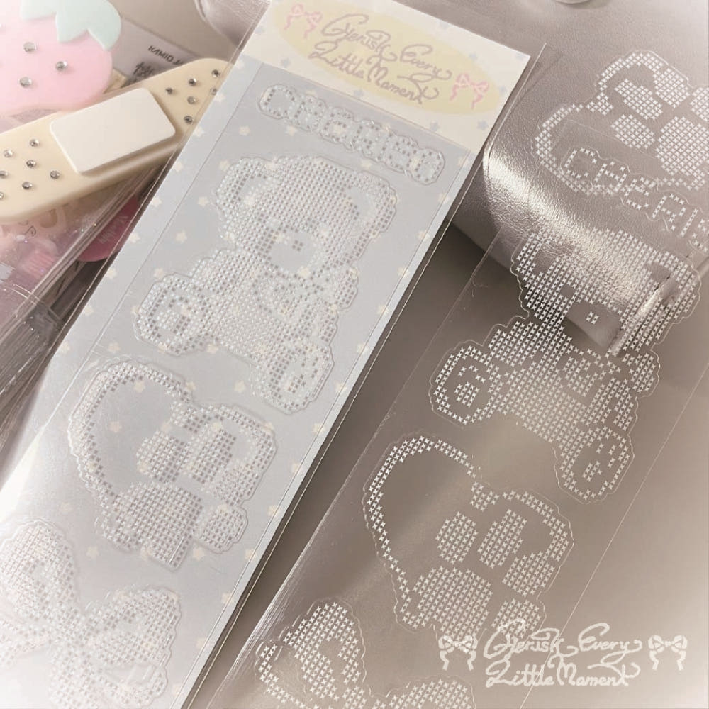 [Cherish 203] 203 SETUPticker Deco Sticker Sheet (Renewed)