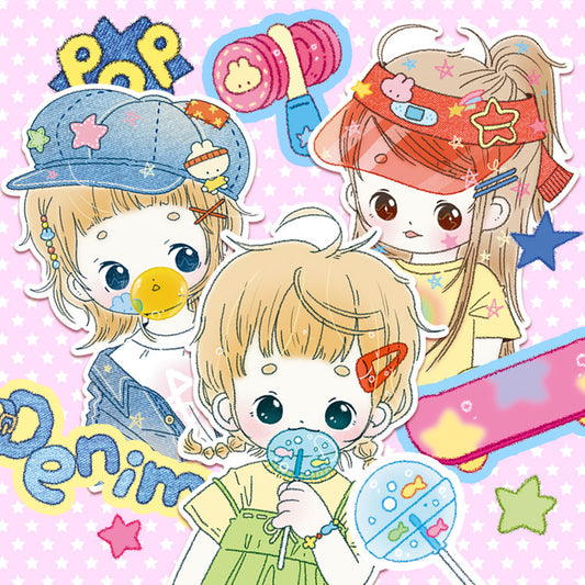 [Jeeyoom] Girl Sticker Pack Ver 2