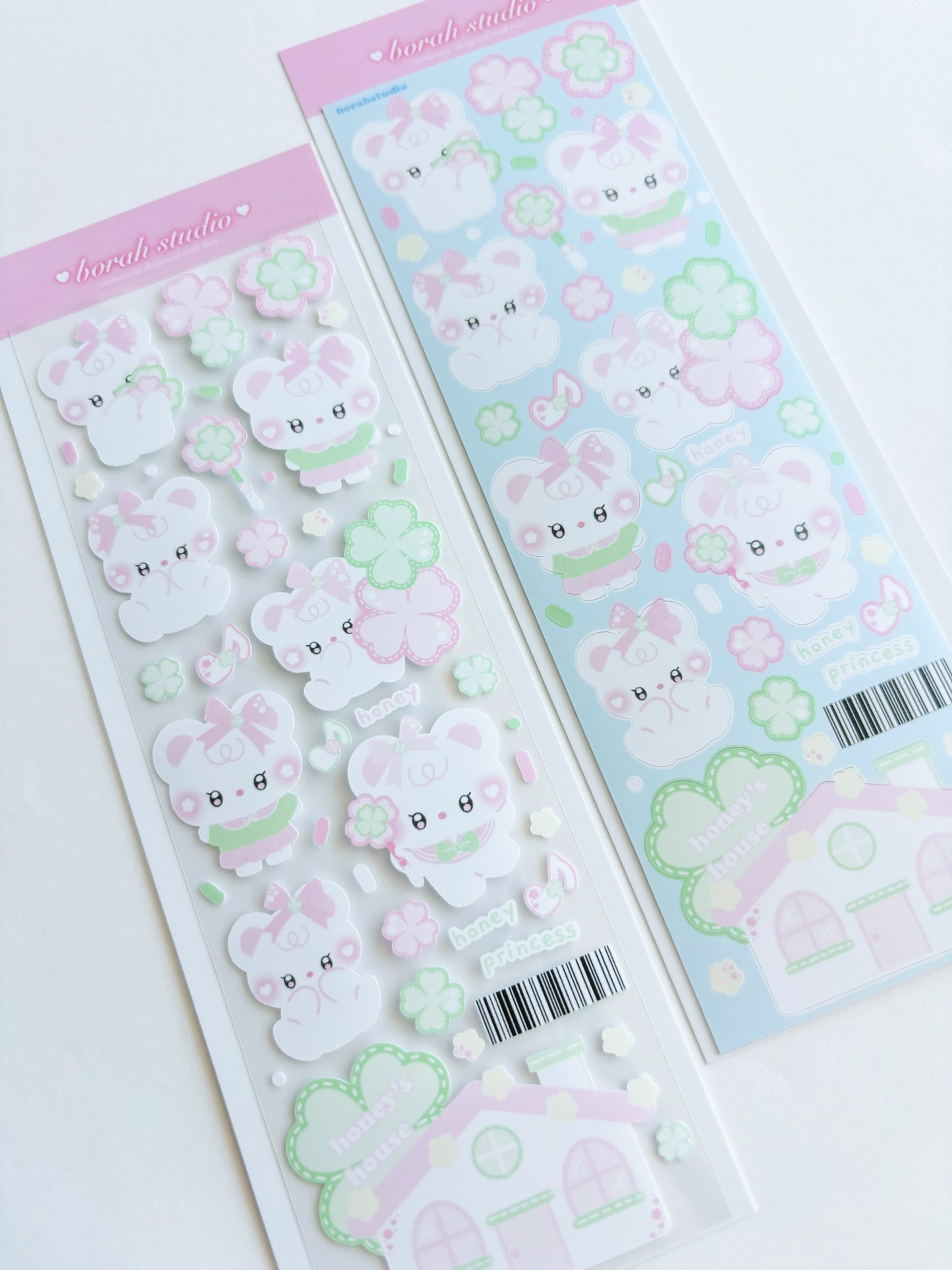 [borahstudio] Honey's Clover World Deco Sticker