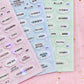 [Angora Lora] NEW I'm So Cute Speech Bubble Sticker (3 colors)