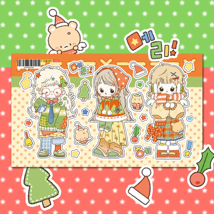 [Jeeyoom] Merry Sticker Sheet