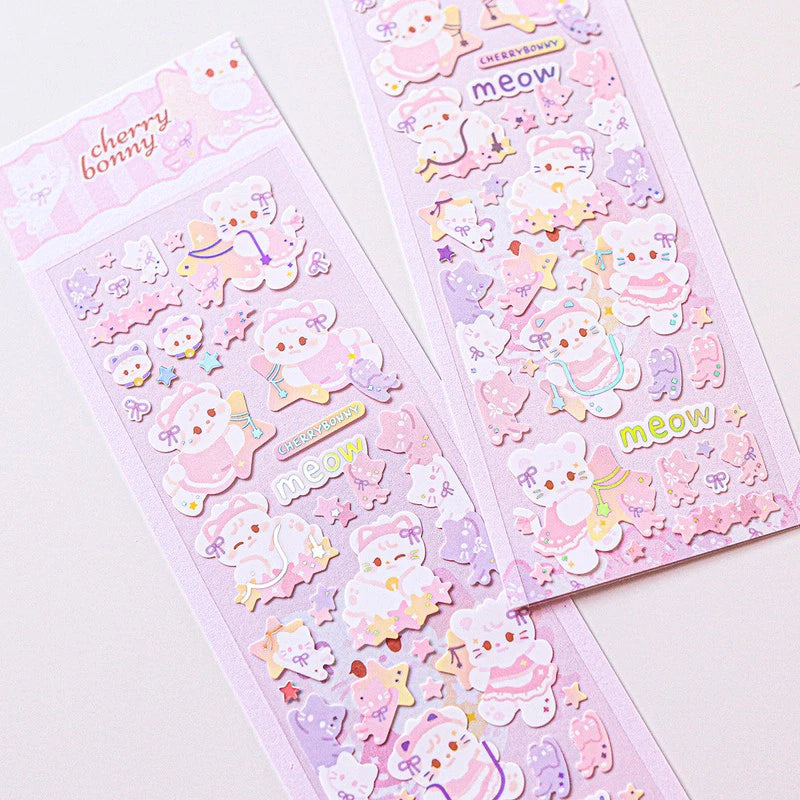 [Cherry Bonny] Meow Meow Deco Sticker