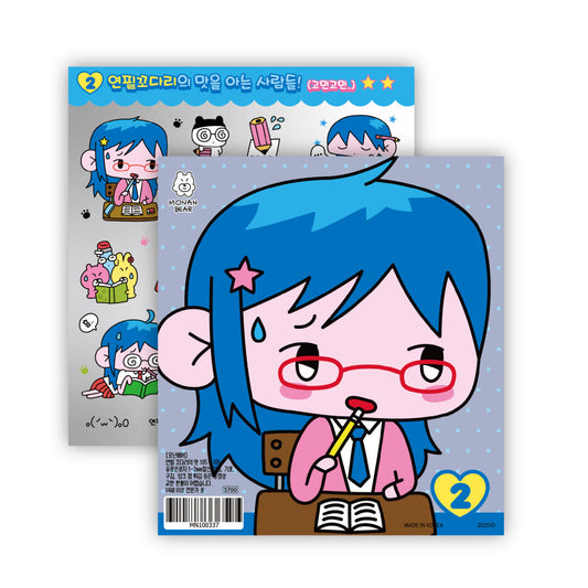 [Monanbear] The Taste of Pencil Stubs Sticker Sheet