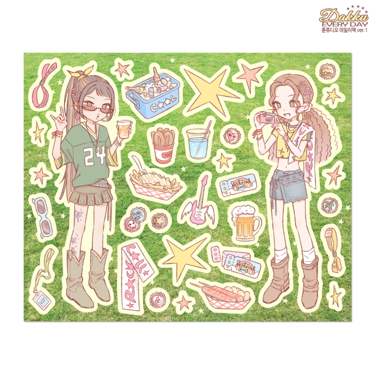 [Roontudio] Festival Sticker Sheet