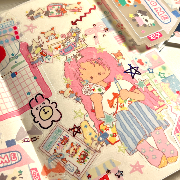 [Berddi] I Like Dakku Sticker Sheet