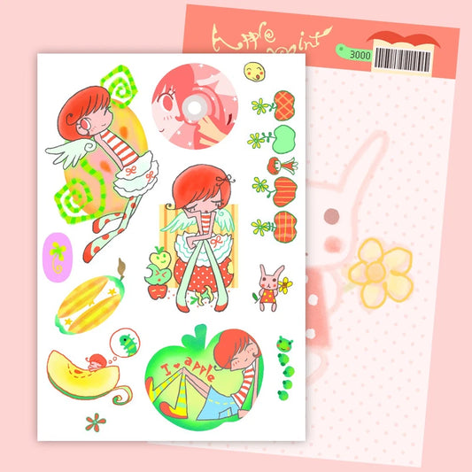 [Jal Ja] Apple Mint Sticker Sheet