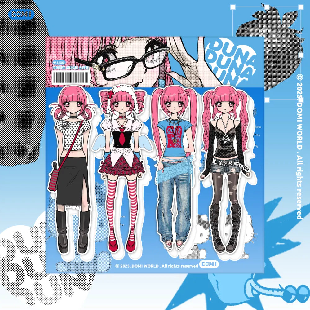 [Domi World] Duna 4 Sticker Sheet