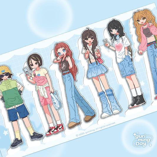 [Guriming] Girl's Outfits 2 Sticker Sheet