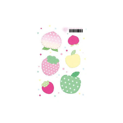 [Coral Tree] Fruit Patch Memo Sticker Sheet (2 sheets)