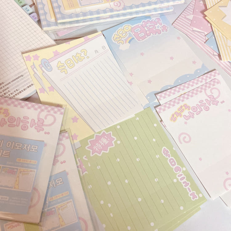 [Love Things] Today's Bits & Pieces Memo Sticker Set