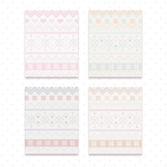 [Tetrapod] Cozy Winter Memo Sticker Pack