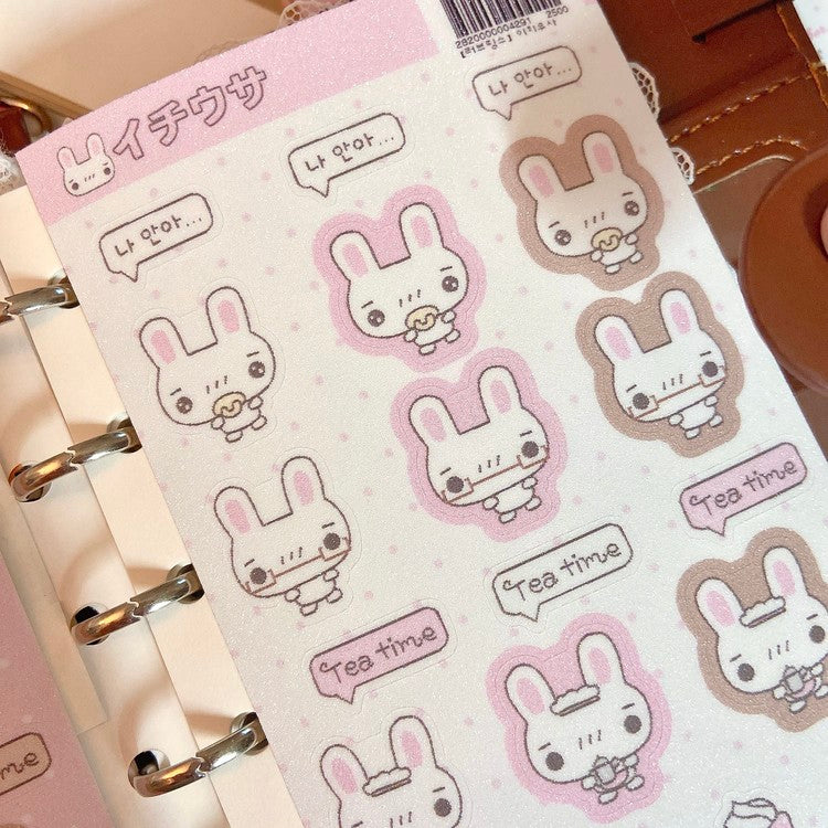 [Love Things] Ichi Usa (One Rabbit) Sticker Sheet
